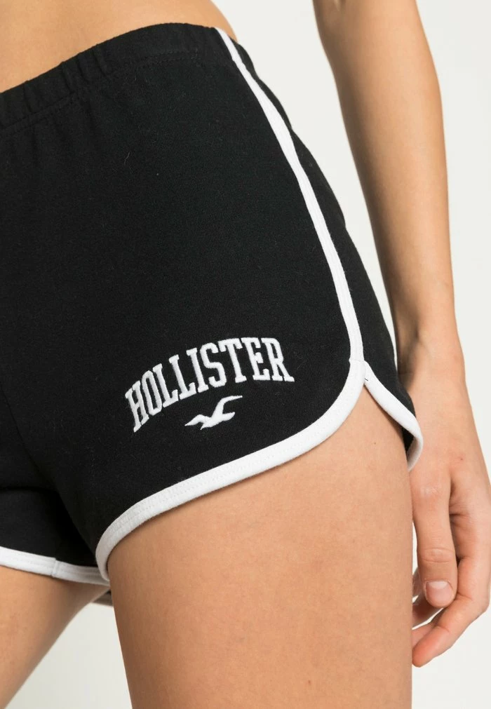 Buy ๐ Hollister Co. CHAIN LOGO - Shorts - Black โญ - Image 5
