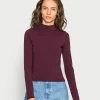 Best Sale 🤩 Hollister Co. MOCK NECK - Long Sleeved Top - Wine Tasting ✨