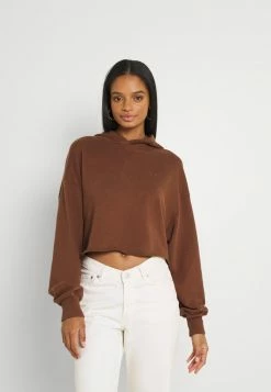 Flash Sale ⭐ Hollister Co. RAGLAND ICON - Sweatshirt - Dark Brown ❤️
