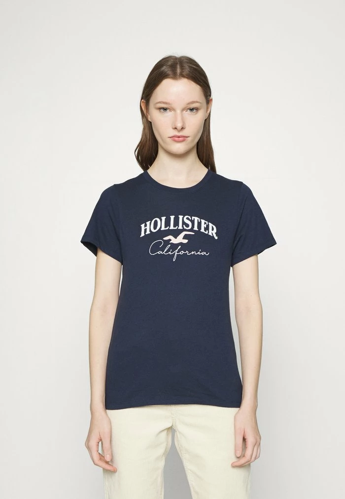 Brand new 🎉 Hollister Co. Print T-shirt - Navy 💯
