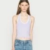 Coupon ❤️ Hollister Co. BARE HALTER - Top - Lavendar ✨