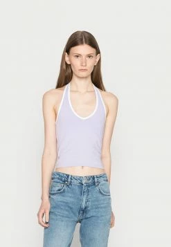 Coupon ❤️ Hollister Co. BARE HALTER - Top - Lavendar ✨