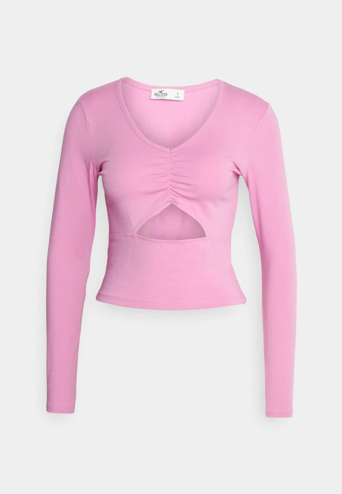 Discount 🛒 Hollister Co. Long Sleeved Top - Pink 👍 - Image 4