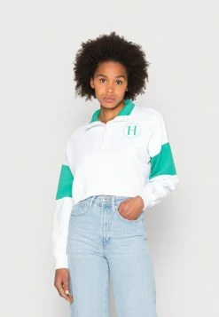 Best deal 👏 Hollister Co. ICON - Sweatshirt - Bright White 🛒