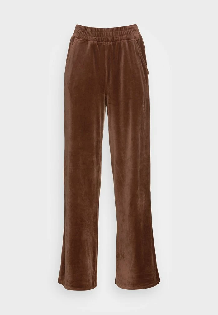 Hot Sale โญ Hollister Co. WIDE LEG - Tracksuit Bottoms - Camel ๐ - Image 4
