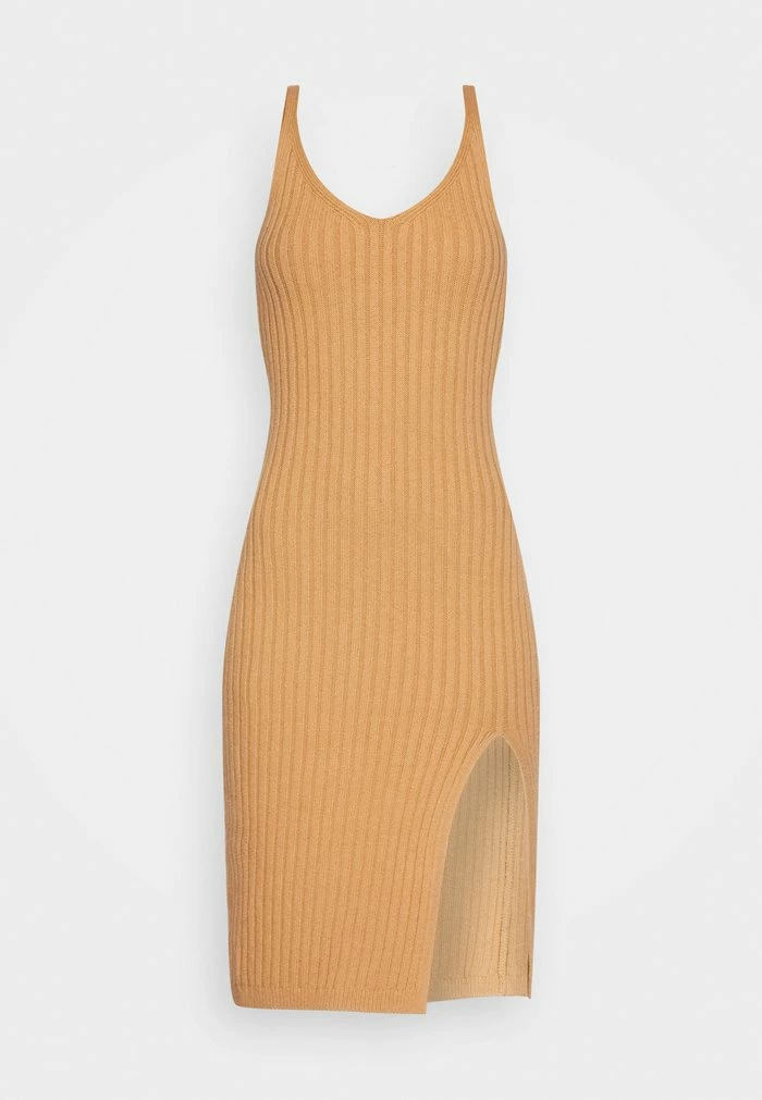 Cheap ๐ Hollister Co. BIB BARE SWEATER MIDI ๐ DRESS - Shift ๐ DRESS - Tan ๐ฅ - Image 5