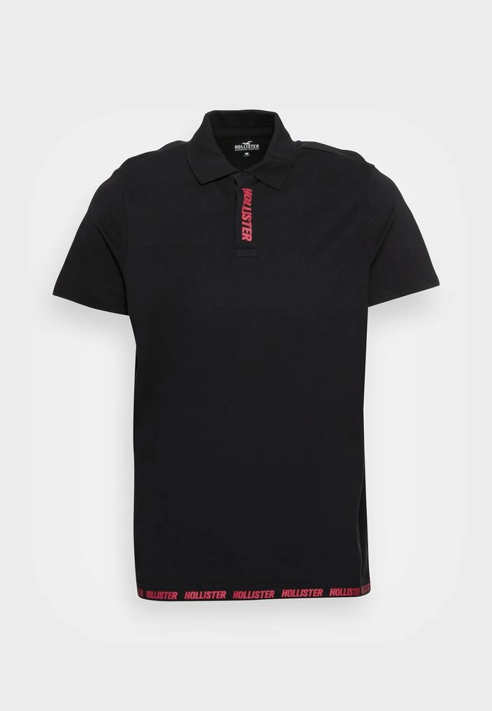 New ???? Hollister Co. WEBEX ADGP GRAPHICS - Polo ???? Shirt - Black ✨ 6 New ???? Hollister Co. WEBEX ADGP GRAPHICS - Polo ???? Shirt - Black ✨ - Image 4