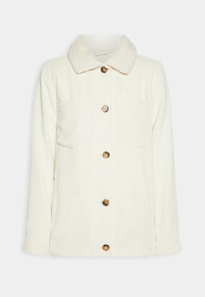 Best Pirce โจ Hollister Co. SHACKET STATEMENT - Light Jacket - Off-white ๐คฉ - Image 5