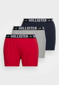 Best reviews of ๐ Hollister Co. 3 PACK - Boxer Shorts - Red โญ