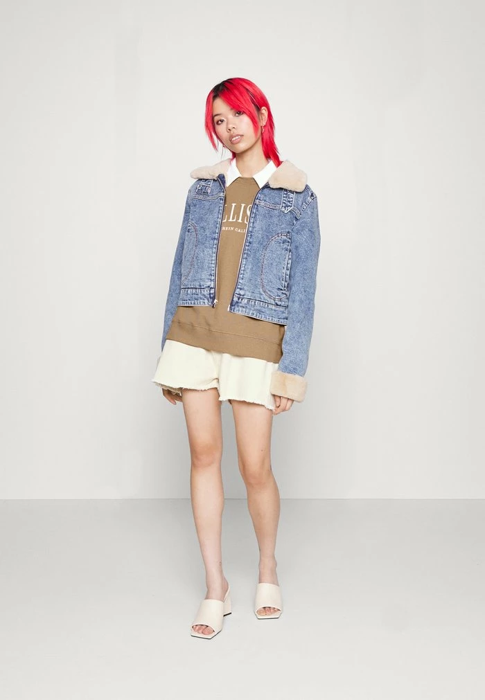 Coupon ๐ Hollister Co. SECONDARY TECH CORE - Sweatshirt - Brown โ - Image 2