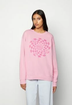 Coupon 🎉 Hollister Co. OVERSIZED CREW RETRO CIRCLE - Sweatshirt - Moonlight Mauve 🎉
