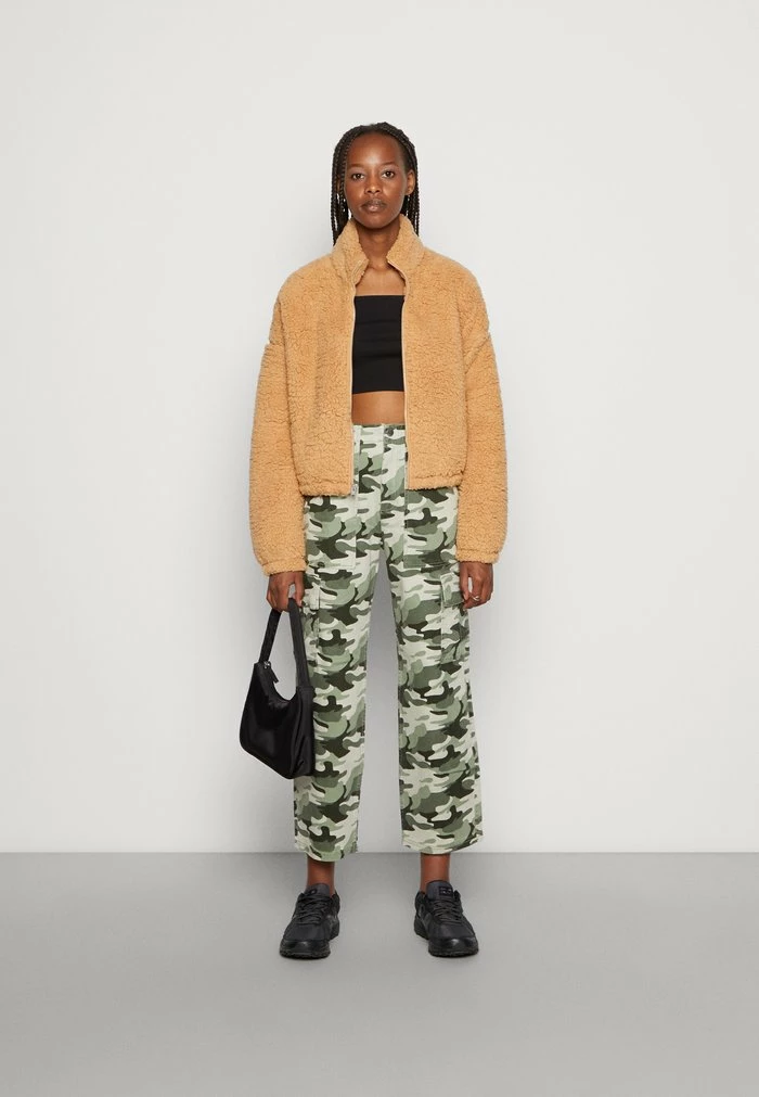 Best Sale ๐ Hollister Co. SOLID - Winter Jacket - Tan โญ - Image 2