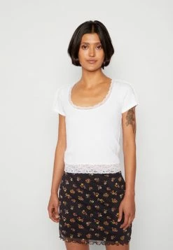 Discount 😀 Hollister Co. BABY TEE 2-PACK - Print T-shirt - Bright White 😀