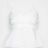 Cheap ⌛ Hollister Co. BARE PRAIRIE BABYDOLL - Top - White 🎁