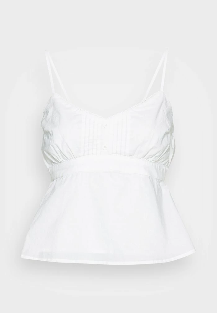 Cheap โ Hollister Co. BARE PRAIRIE BABYDOLL - Top - White ๐