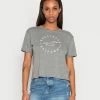 Buy ✔️ Hollister Co. SPLICED TEE - Print T-shirt - Grey 🌟