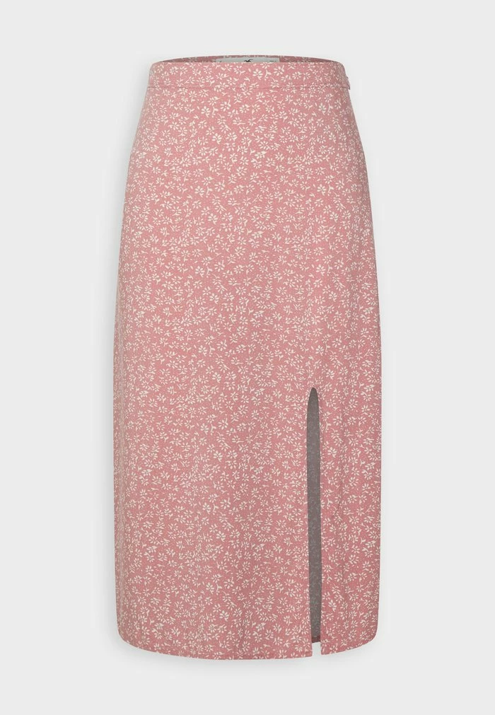 Discount ๐งจ Hollister Co. SLIP MIDI ๐ SKIRT - A-line ๐ SKIRT - Coral ๐งจ - Image 4