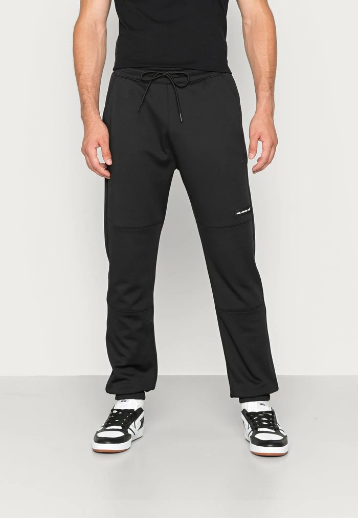 Cheap ๐ Hollister Co. SPORT JOGGER - Tracksuit Bottoms - Black โค๏ธ