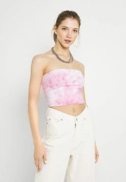 Buy ✔️ Hollister Co. REVERSIBLE TUBE - Top - Neon Pink 🛒