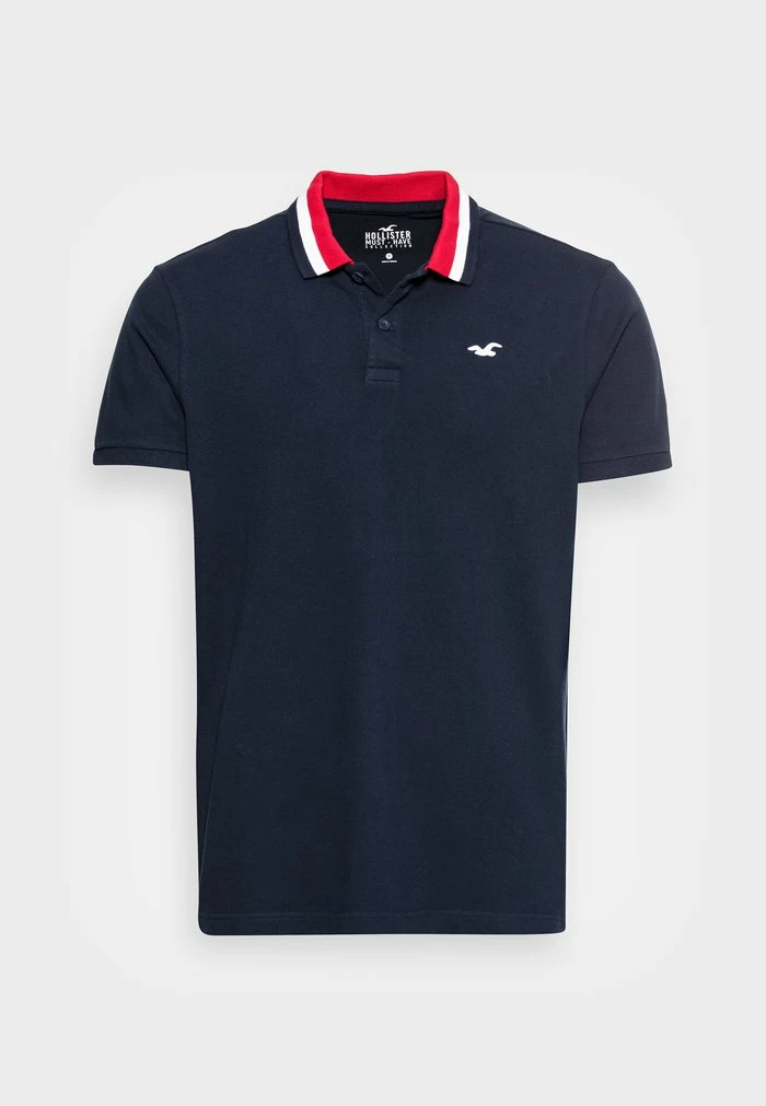 Wholesale ๐ Hollister Co. ICONIC TIPPING WEBEX - Polo ๐ Shirt - Navy โจ - Image 4