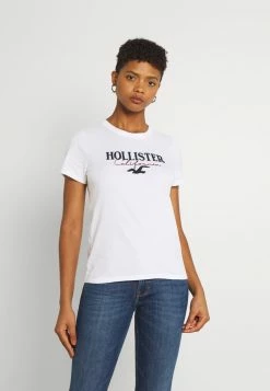 Deals 😉 Hollister Co. Print T-shirt - White 😍