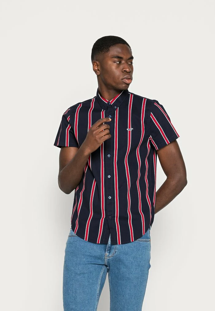 Brand new ⌛ Hollister Co. SLIM PATTERN - 👕 Shirt - Navy 🥰