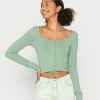 Budget ❤️ Hollister Co. Long Sleeved Top - Green Bay 🌟