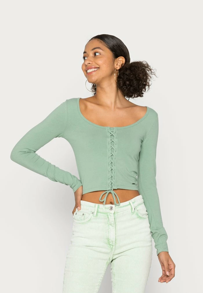 Budget ❤️ Hollister Co. Long Sleeved Top - Green Bay 🌟