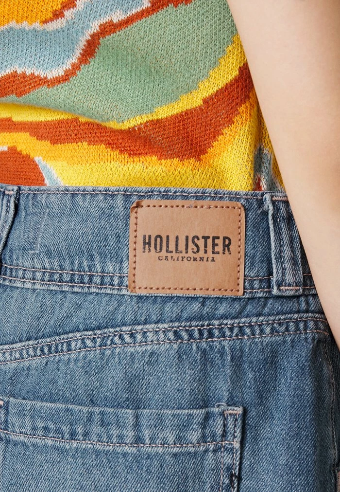 Hot Sale 🤩 Hollister Co. BELTED MINI - Mini 👗 Skirt - Medium Wash 🎁 - Image 6