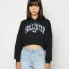 Coupon 🎉 Hollister Co. SECONDARY TECH CORE MOM - Sweatshirt - Black ⭐