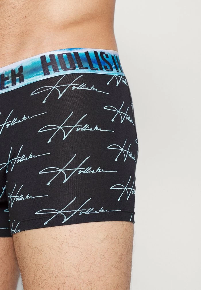 Buy ๐ Hollister Co. SINGLE PATTERN CONVO - Pants - Black/blue ๐ - Image 4