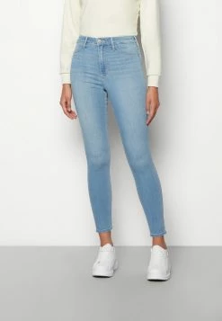 Discount 🥰 Hollister Co. ULTRA HIGH RISE LIGHT CLEAN - Jeggings - Blue 🎁