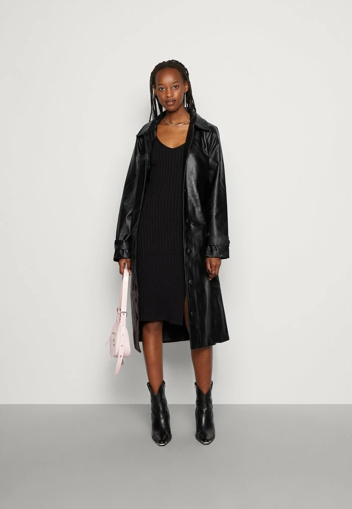 Top 10 😉 Hollister Co. BIB BARE SWEATER MIDI 👗 DRESS - Shift 👗 DRESS - Black ⌛ - Image 2