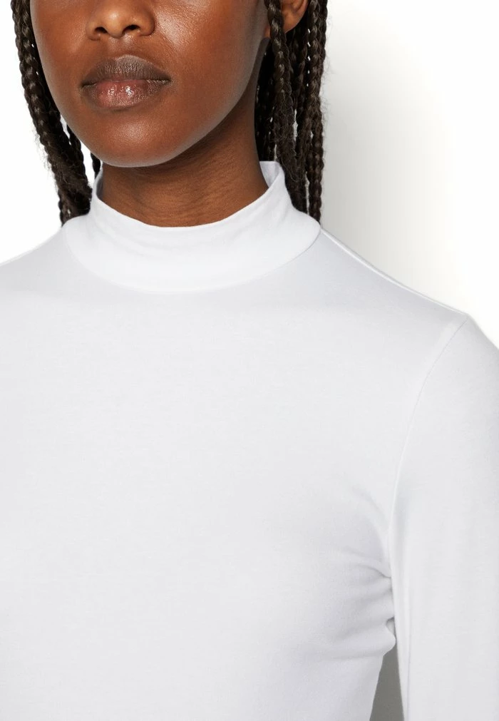 Flash Sale ✨ Hollister Co. MOCK NECK 2-PACK - Long Sleeved Top - Bright White/casual Black ⌛ - Image 7