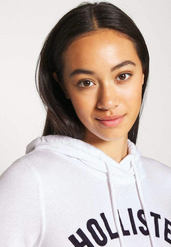 Best Sale โ Hollister Co. TERRY TECH CORE - Hoodie - White ๐ - Image 5