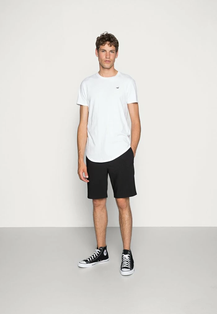 Buy ๐ Hollister Co. 3 PACK - Basic T-shirt - White/ Grey /black ๐