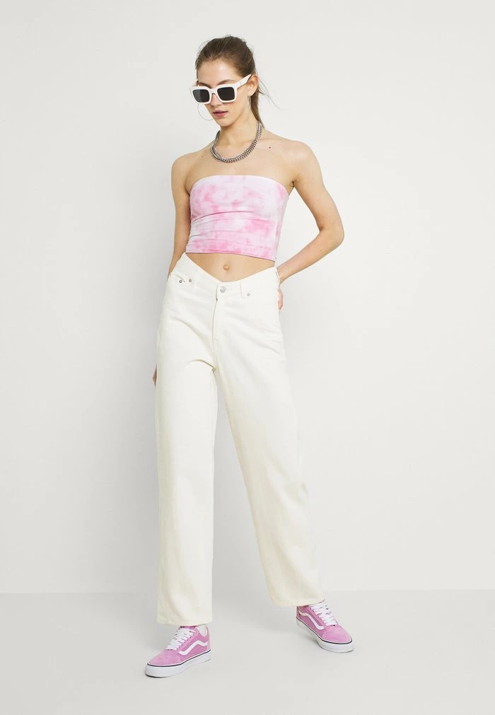 Buy โ๏ธ Hollister Co. REVERSIBLE TUBE - Top - Neon Pink ๐ - Image 2