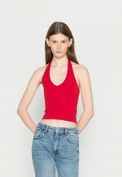 Best Sale ✨ Hollister Co. BARE HALTER - Top - Jester Red ⭐