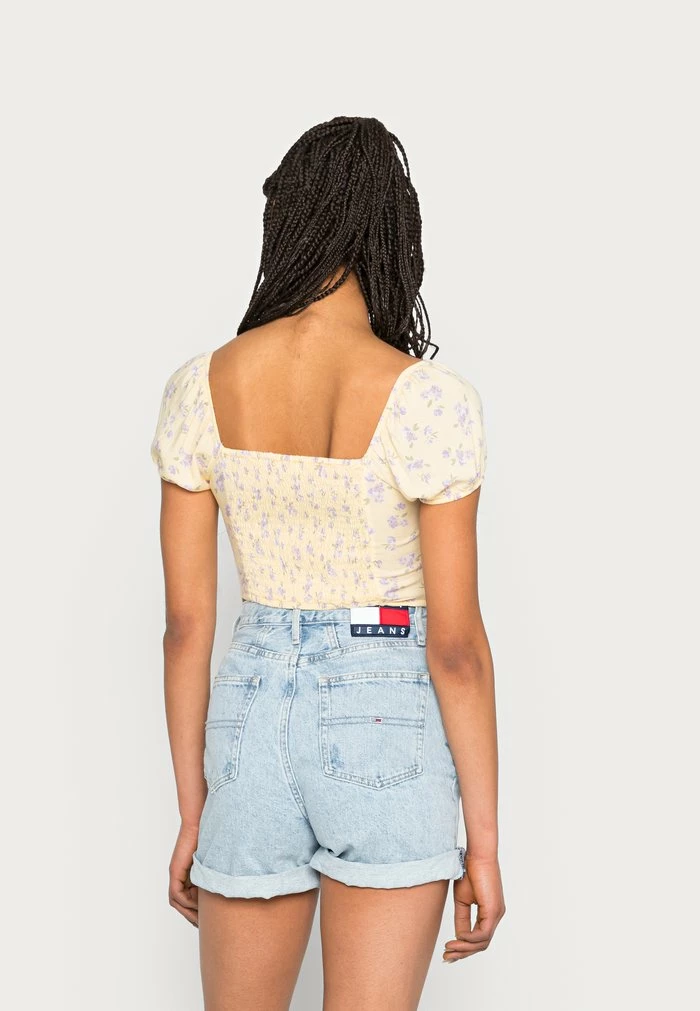 Best reviews of ???? Hollister Co. CORSET - Blouse - Yellow/purple ???? 5 Best reviews of ???? Hollister Co. CORSET - Blouse - Yellow/purple ???? - Image 3