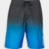 Best Sale ✔️ Hollister Co. BOARD - Swimming Shorts - Cobalt/black Ombre 🌟