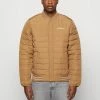 Flash Sale 🎉 Hollister Co. MOCKNECK PUFFER - Bomber Jacket - Otter 😉