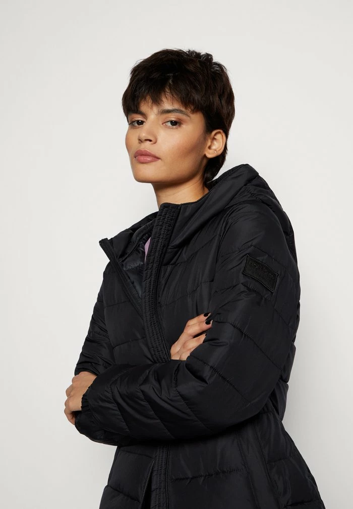 Deals โค๏ธ Hollister Co. PUFFER - Light Jacket - Black โ - Image 4