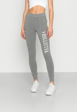 Hot Sale ๐ Hollister Co. LOGO FLEGGING - Tracksuit Bottoms - Grey ๐งจ