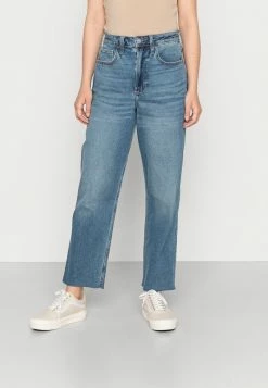Best reviews of ✨ Hollister Co. CURVY KNEE VINT - Straight Leg 👖 Jeans - Blue 🔥