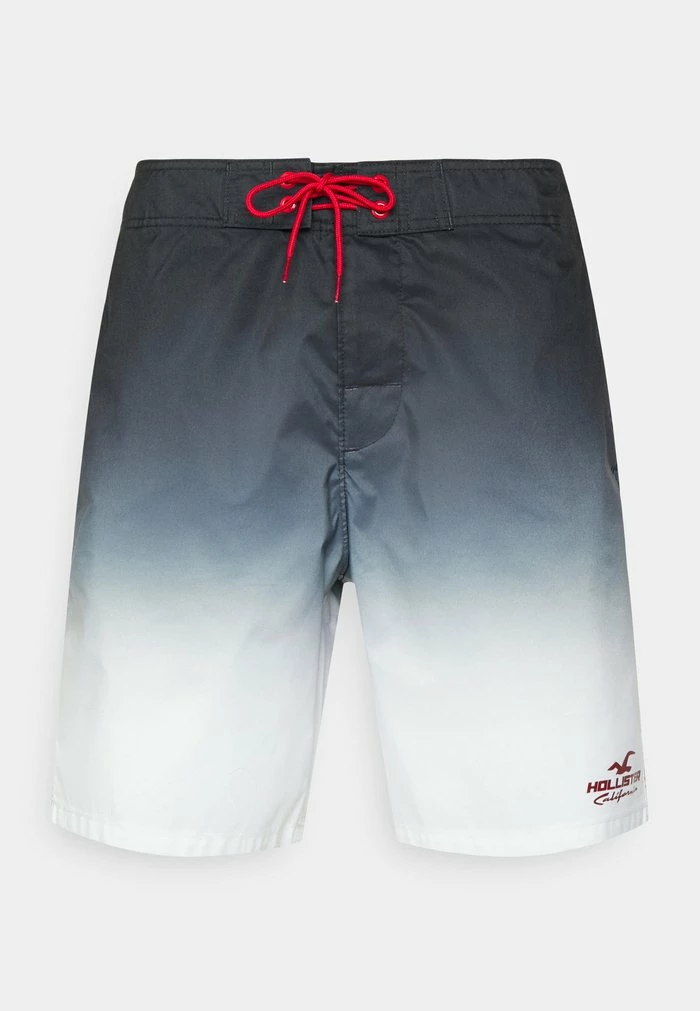 Budget ๐ Hollister Co. BOARD - Swimming Shorts - Black/white โญ