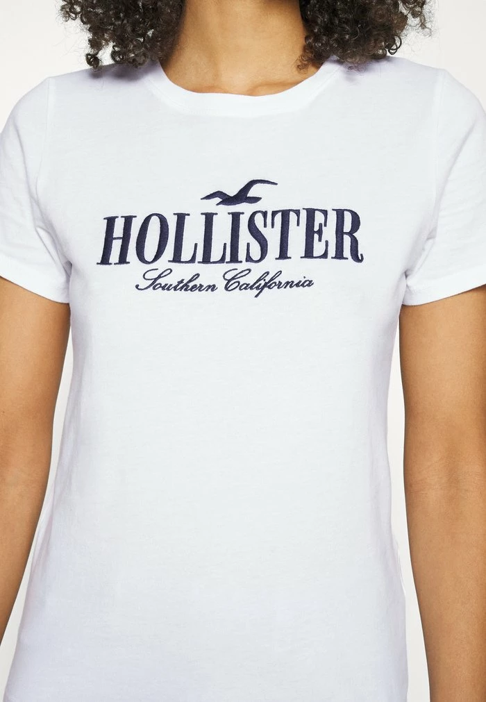 Best Pirce โ๏ธ Hollister Co. INC TECH CORE - Print T-shirt - White ๐ฅ - Image 5