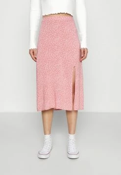 Wholesale 😉 Hollister Co. SLIP MIDI 👗 SKIRT - A-line 👗 SKIRT - Coral 🌟