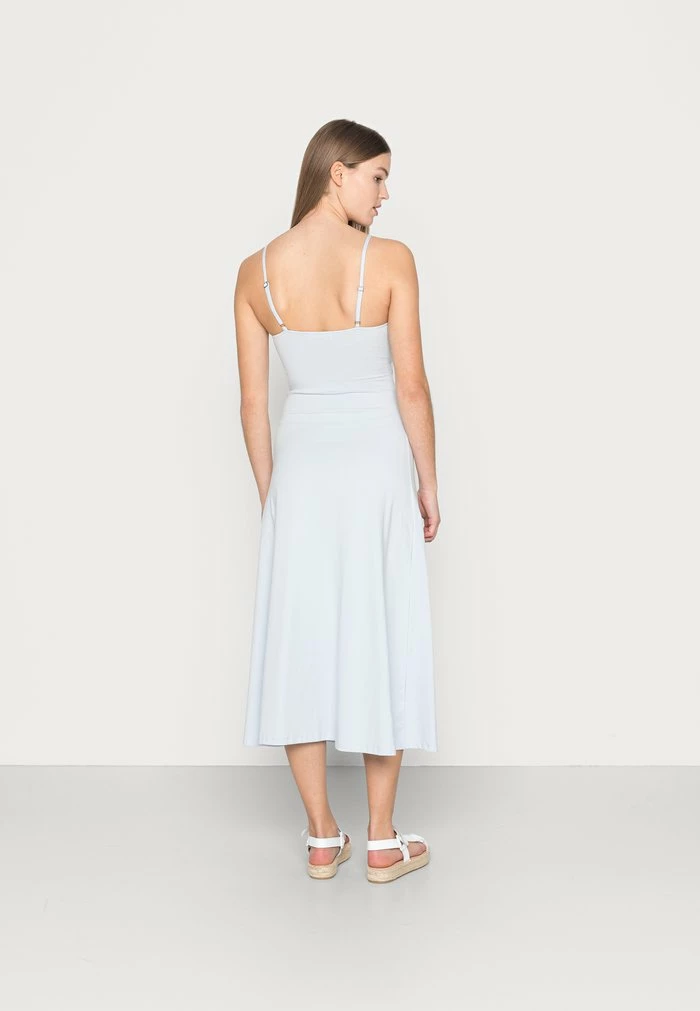 Hot Sale 🛒 Hollister Co. BARE CUTOUT MIDI 👗 DRESS - Jersey 👗 DRESS - Xenon Blue 😍 - Image 3