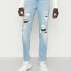 Best Sale 🥰 Hollister Co. MED DEST - Straight Leg 👖 Jeans - Blue 👍