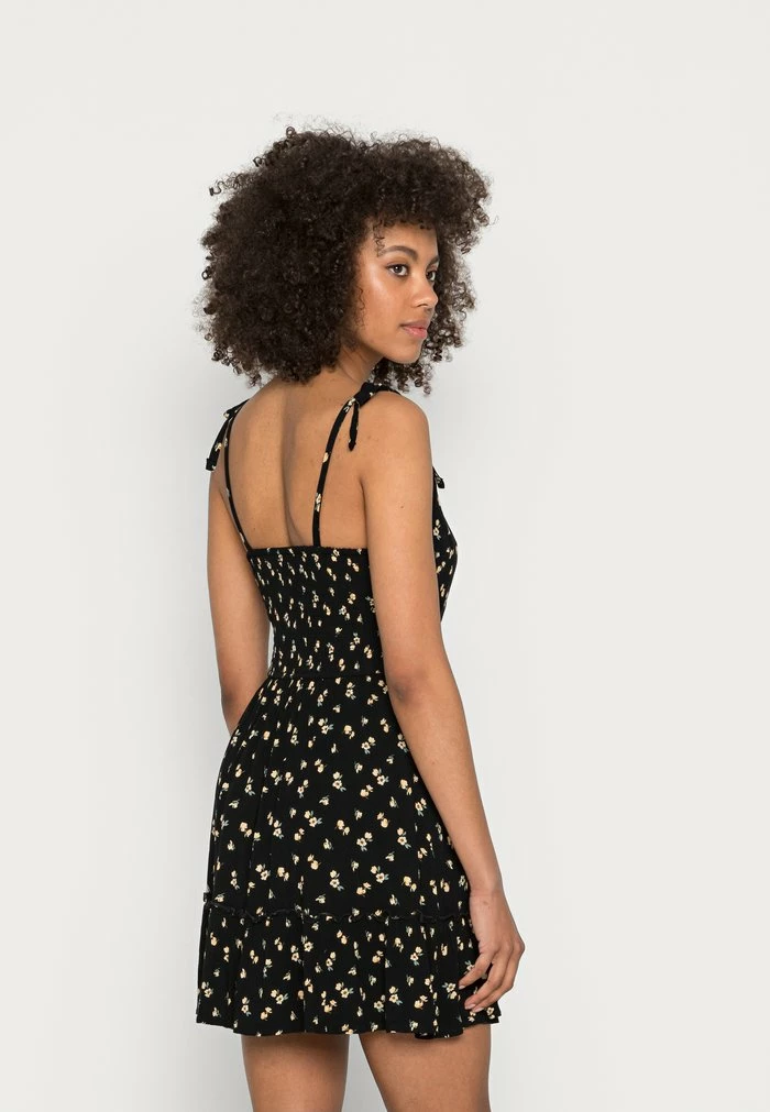 Promo ๐ Hollister Co. Day ๐ Dress - Black Floral ๐ - Image 3
